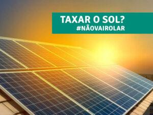 Taxa zero - Presidente da Republica afirma que governo não aceitará de maneira alguma a cobrança de taxas sobre a produção de energias sustentáveis.