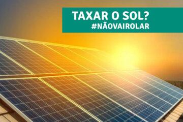 Taxa zero - Presidente da Republica afirma que governo não aceitará de maneira alguma a cobrança de taxas sobre a produção de energias sustentáveis.
