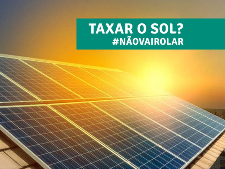 Taxa zero - Presidente da Republica afirma que governo não aceitará de maneira alguma a cobrança de taxas sobre a produção de energias sustentáveis.