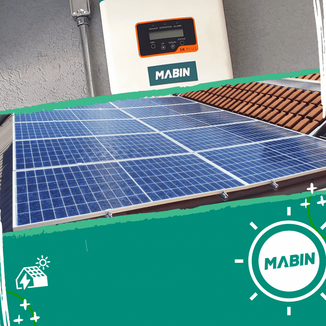 MABIN Projetos, energia solar entregue em Sertãozinho/SP, projeto com capacidade instalada de 3,65kWp, 10 módulos 365W e 01 inversor 3kWp