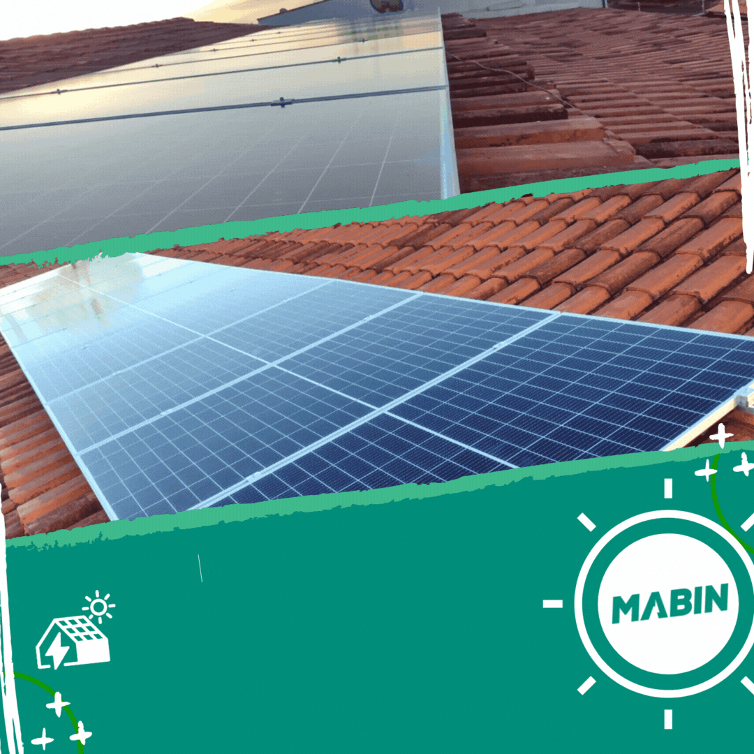 MABIN Projetos, energia solar entregue em Ipuã/SP, projeto com capacidade instalada de 4,10kWp, 10 módulos 410W e 01 inversor 3kWp.