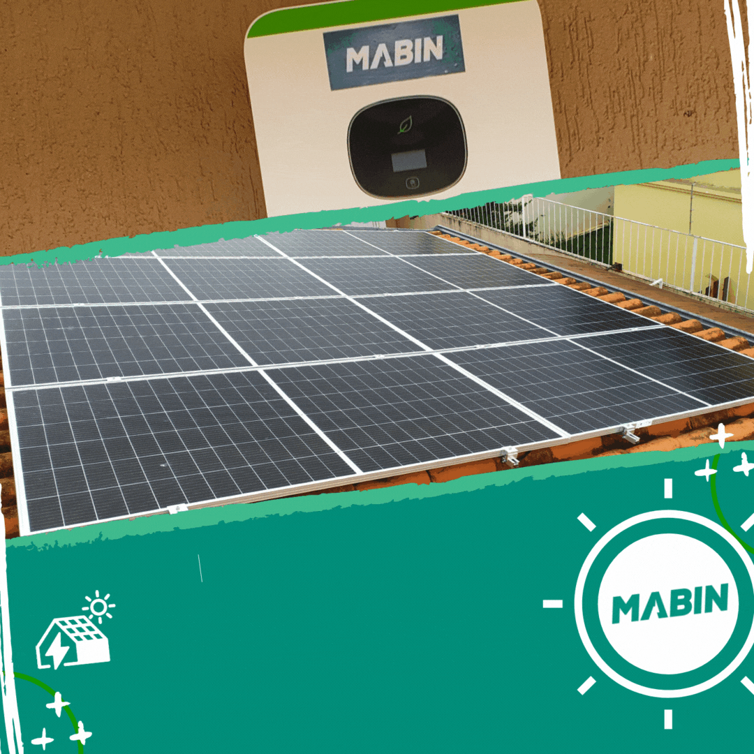 MABIN Projetos, energia solar entregue em São Carlos/SP, projeto com capacidade instalada de 3,28kWp, 08 módulos 410W e 01 inversor 3kWp.