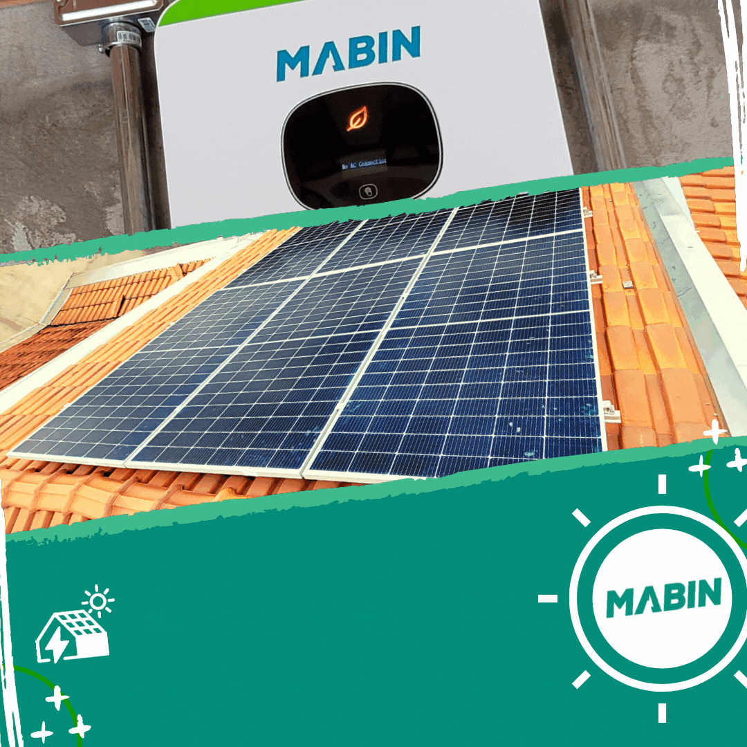 Projeto realizado pela MABIN Energia solar em Sertãozinho/SP, com capacidade instalada de 2,70kWp, 06 módulos 450W e 01 inversor 3kWp.