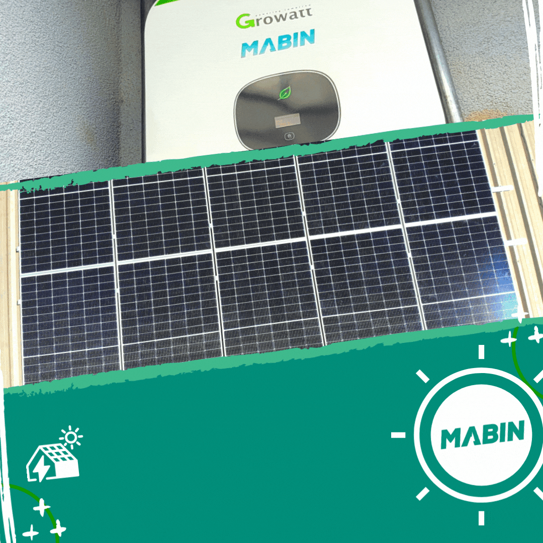 Projeto realizado pela MABIN Energia solar em Orlândia/SP, com capacidade instalada de 4,50kWp, 10 módulos 450W e 01 inversor 5kWp.