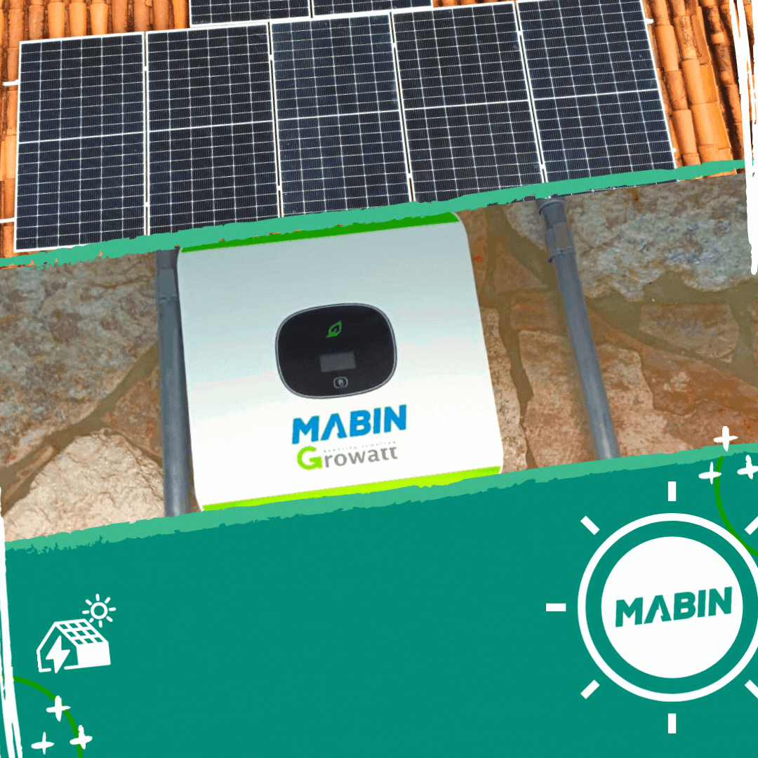 Projeto realizado pela MABIN Energia solar em Goiânia/GO, com capacidade instalada de 3,15kWp, 07 módulos 450W e 01 inversor 03kWp.