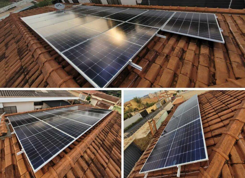 Projeto realizado pela MABIN Energia Solar em Ribeirão Preto/SP, com capacidade instalada de 7,82kWp, 17 módulos 460W e 01 inversor de 8kWp.