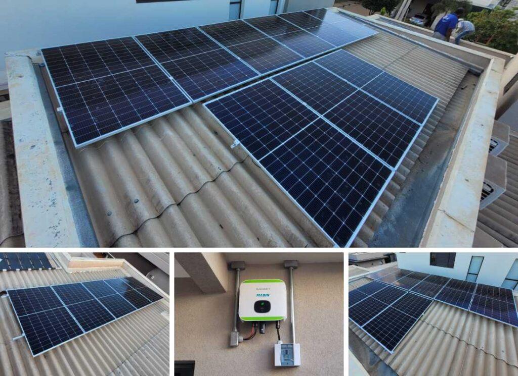 Projeto realizado pela MABIN Energia solar em Orlândia/SP, com capacidade instalada de 3,68kWp, 08 módulos 460W e 01 inversor 3kWp. Projeto realizado pela MABIN Energia Solar em Ribeirão Preto/SP, com capacidade instalada de 6,44kWp, 14 módulos 460W e 01 inversor de 6kWp.