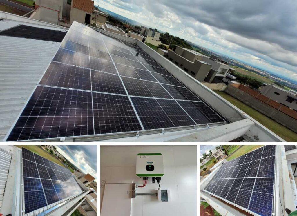 Projeto realizado pela MABIN Energia solar em Orlândia/SP, com capacidade instalada de 3,68kWp, 08 módulos 460W e 01 inversor 3kWp. Projeto realizado pela MABIN Energia Solar em Ribeirão Preto/SP, com capacidade instalada de 12,42kWp, 27 módulos 460W e 01 inversor de 10kWp.