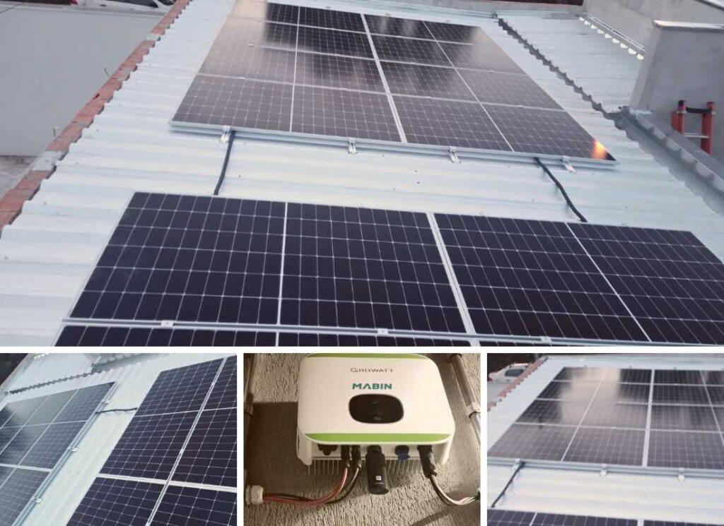 Projeto realizado pela MABIN Energia solar em Orlândia/SP, com capacidade instalada de 3,68kWp, 08 módulos 460W e 01 inversor 3kWp. Projeto realizado pela MABIN Energia Solar em Sertãozinho/SP, com capacidade instalada de 5,52kWp, 12 módulos 460W e 01 inversor de 5kWp.