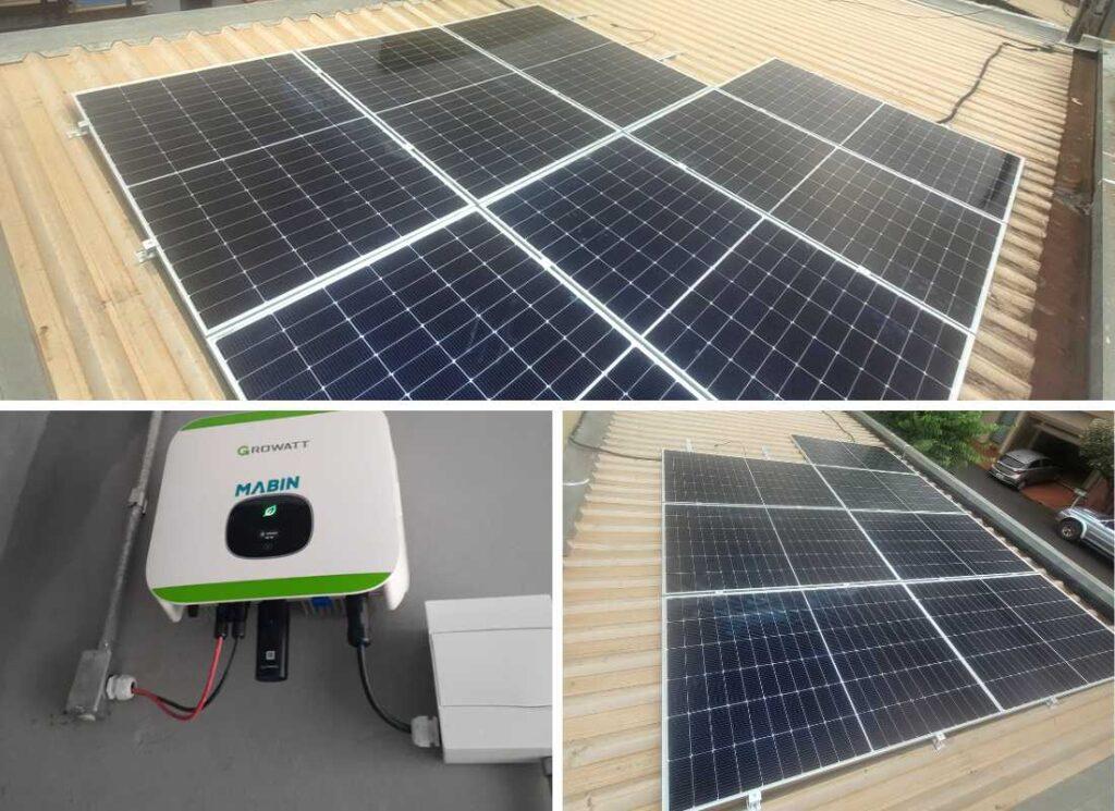 Projeto realizado pela MABIN Energia Solar em Sertãozinho/SP, com capacidade instalada de 3,26kWp, 07 módulos 465W e 01 inversor de 3kWp.