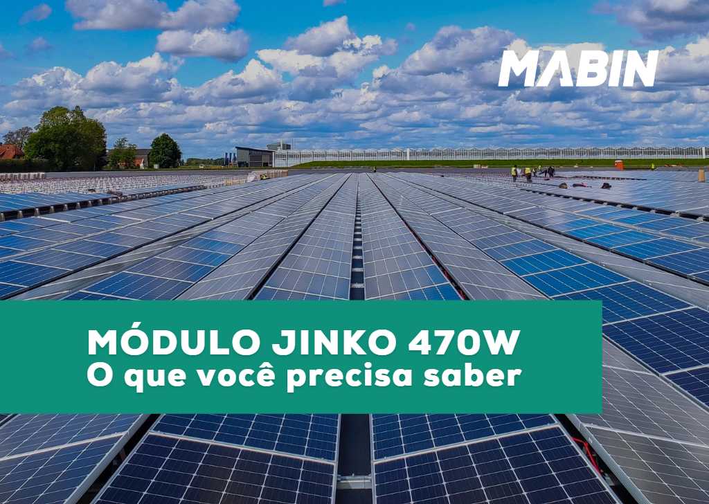 Os Módulos Jinko 470W são módulos de alta qualidade que oferecem a melhor eficiência, sendo superiores a qualquer outro painel no mercado.