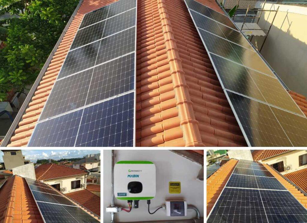 Projeto realizado pela MABIN Energia Solar em São Paulo/SP, com capacidade instalada de 5,58kWp, 12 módulos 465W e 01 inversor de 5kWp.