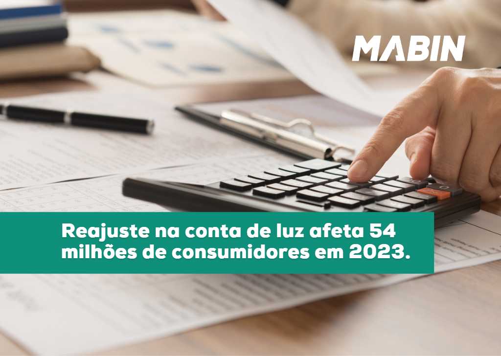Reajuste na conta de luz afeta 54 milhões de consumidores em 2023