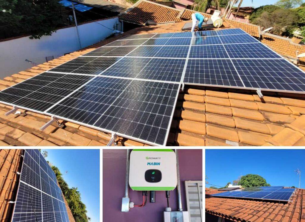 Projeto realizado pela MABIN Energia solar em Orlândia/SP, com capacidade instalada de 3,68kWp, 08 módulos 460W e 01 inversor 3kWp. Projeto realizado pela MABIN Energia Solar em Sertãozinho/SP, com capacidade instalada de 6,58kWp, 14 módulos 470W e 01 inversor de 6kWp.