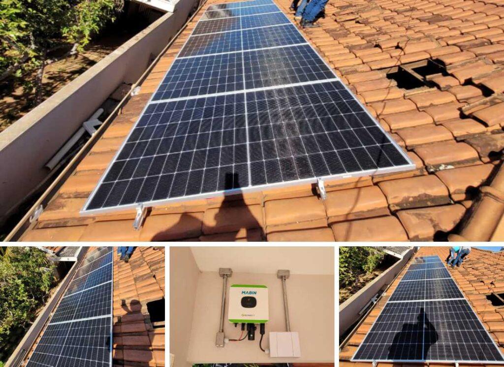 Projeto realizado pela MABIN Energia solar em Orlândia/SP, com capacidade instalada de 3,68kWp, 08 módulos 460W e 01 inversor 3kWp. Projeto realizado pela MABIN Energia Solar em Matão/SP, com capacidade instalada de 2,82kWp, 06 módulos 470W e 01 inversor de 3kWp.