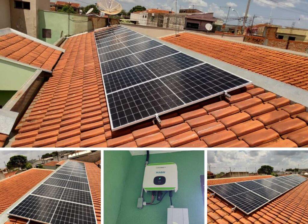 Projeto realizado pela MABIN Energia solar em Orlândia/SP, com capacidade instalada de 3,68kWp, 08 módulos 460W e 01 inversor 3kWp. Projeto realizado pela MABIN Energia Solar em Sertãozinho/SP, com capacidade instalada de 5,17kWp, 11 módulos 470W e 01 inversor de 5kWp.