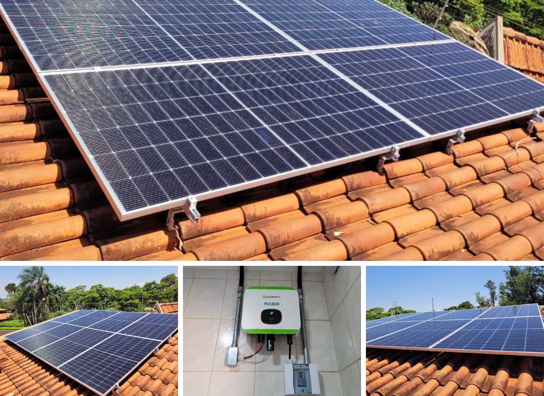 Projeto realizado pela MABIN Energia solar em Orlândia/SP, com capacidade instalada de 3,68kWp, 08 módulos 460W e 01 inversor 3kWp. Projeto realizado pela MABIN Energia Solar em Sertãozinho/SP, com capacidade instalada de 3,76kWp, 08 módulos 470W e 01 inversor 5kW.