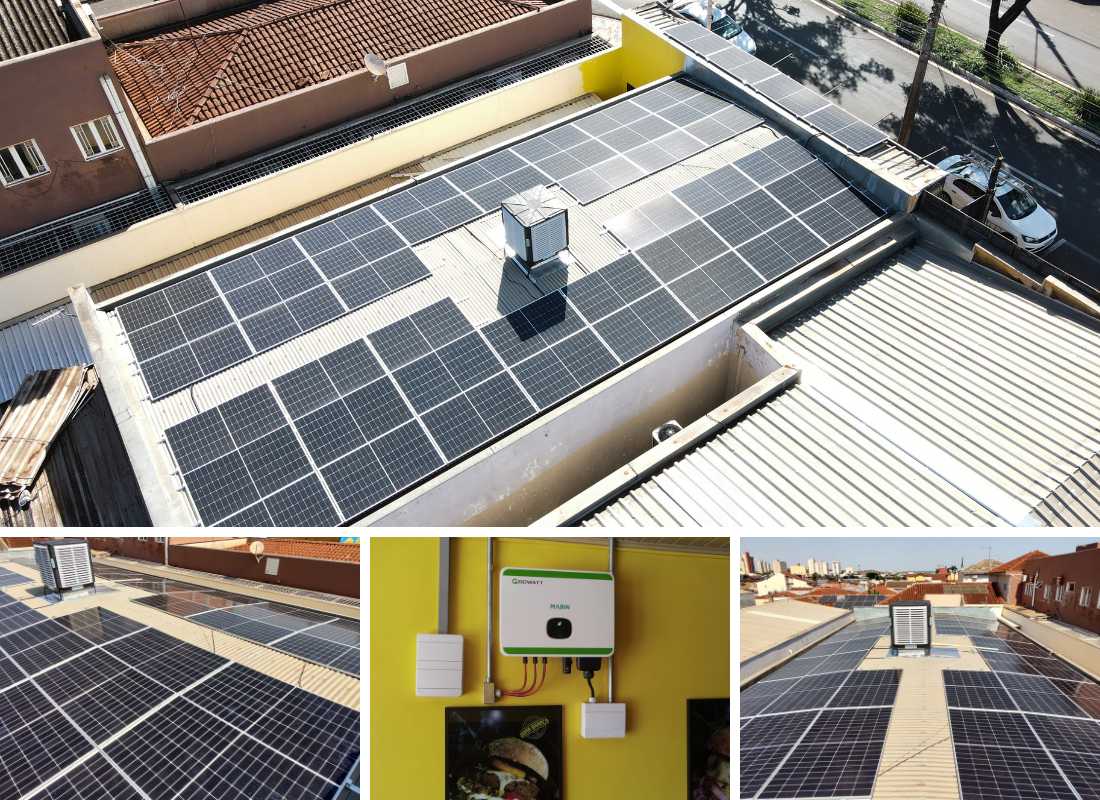 Projeto realizado pela MABIN Energia Solar em Sertãozinho/SP, com capacidade instalada de 36,66kWp, 78 módulos 470W e 02 inversores (15kW + 10kW).