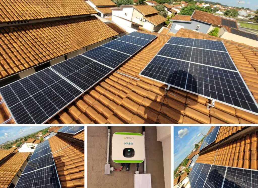 Projeto realizado pela MABIN Energia solar em Orlândia/SP, com capacidade instalada de 3,68kWp, 08 módulos 460W e 01 inversor 3kWp. Energia Solar em Ribeirão Preto/SP. Projeto desenvolvido e realizado pela MABIN, com capacidade instalada de 6,11kWp.