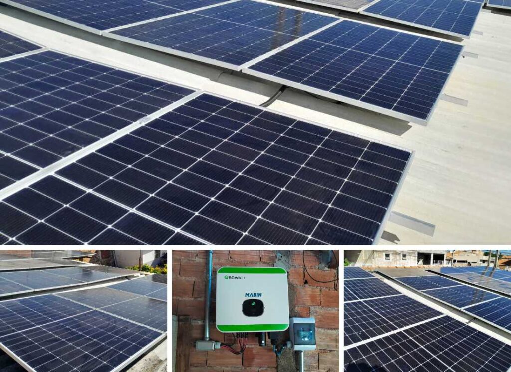 Energia Solar em Cabreúva/SP. Projeto desenvolvido e realizado pela MABIN, com capacidade instalada de 11,28 kWp.