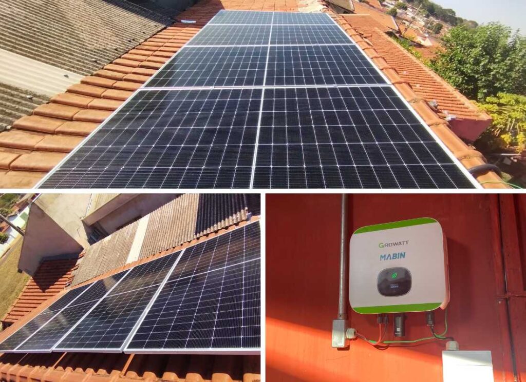 Projeto realizado pela MABIN Energia solar em Orlândia/SP, com capacidade instalada de 3,68kWp, 08 módulos 460W e 01 inversor 3kWp. Energia Solar em Ribeirão Preto/SP. Projeto desenvolvido e realizado pela MABIN, com capacidade instalada de 4,52 kWp.