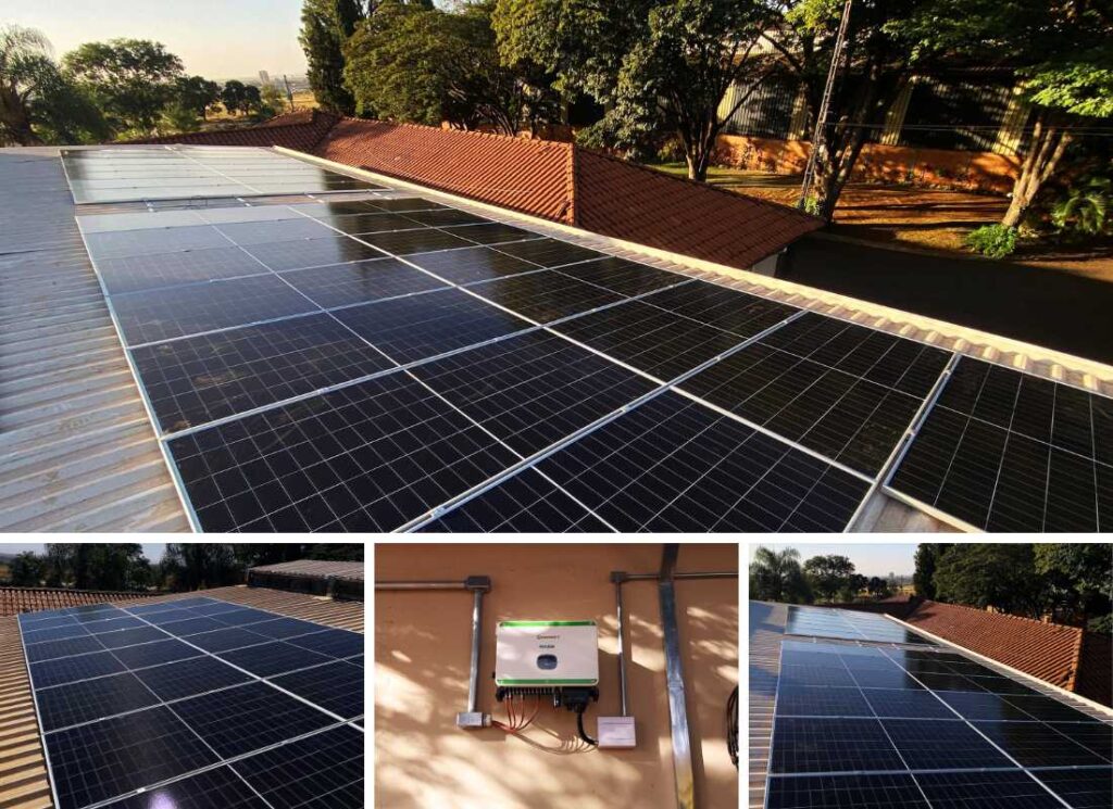 Projeto realizado pela MABIN Energia solar em Orlândia/SP, com capacidade instalada de 3,68kWp, 08 módulos 460W e 01 inversor 3kWp. Energia Solar em Sertãozinho/SP. Projeto desenvolvido e realizado pela MABIN, com capacidade instalada de 35,10 kWp.