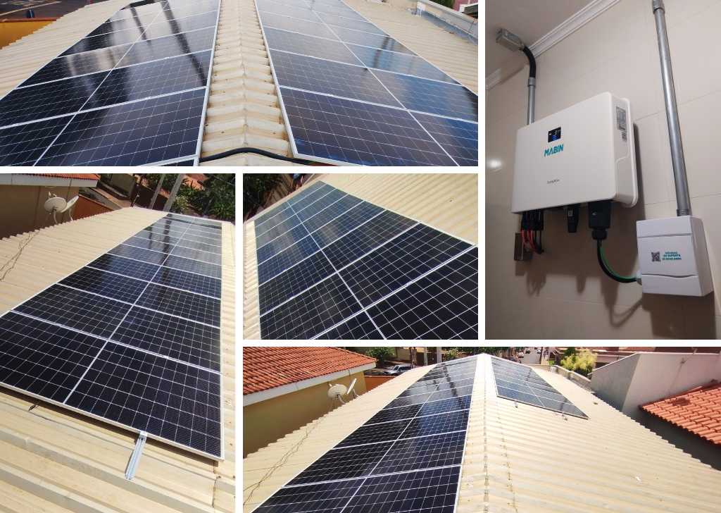Projeto realizado pela MABIN Energia solar em Orlândia/SP, com capacidade instalada de 3,68kWp, 08 módulos 460W e 01 inversor 3kWp. Energia Solar em Dumont/SP. Projeto desenvolvido e realizado pela MABIN, com capacidade instalada de 11,50 kWp.