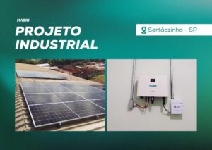 Energia Solar em Sertãozinho/SP. Projeto desenvolvido e realizado pela MABIN, com capacidade instalada de 11,5 kWp.
