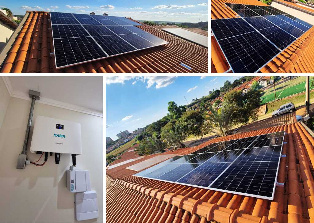 Projeto realizado pela MABIN Energia solar em Orlândia/SP, com capacidade instalada de 3,68kWp, 08 módulos 460W e 01 inversor 3kWp. Energia Solar em Bonfim Paulista/SP. Projeto desenvolvido e realizado pela MABIN, com capacidade instalada de 5,27 kWp.