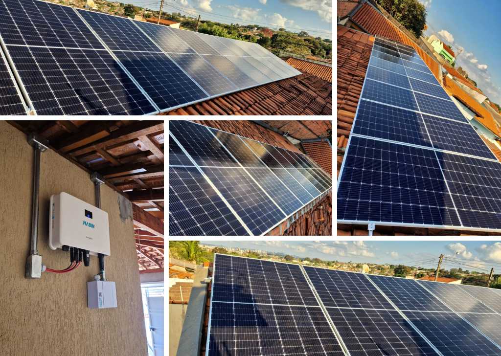 Projeto realizado pela MABIN Energia solar em Orlândia/SP, com capacidade instalada de 3,68kWp, 08 módulos 460W e 01 inversor 3kWp. Energia Solar em Ribeirão Preto/SP. Projeto desenvolvido e realizado pela MABIN, com capacidade instalada de 5,50 kWp.