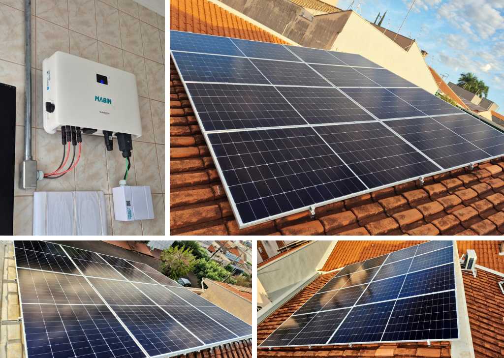 Projeto realizado pela MABIN Energia solar em Orlândia/SP, com capacidade instalada de 3,68kWp, 08 módulos 460W e 01 inversor 3kWp. Energia Solar em Sertãozinho/SP. Projeto desenvolvido e realizado pela MABIN, com capacidade instalada de 9,28 kWp.