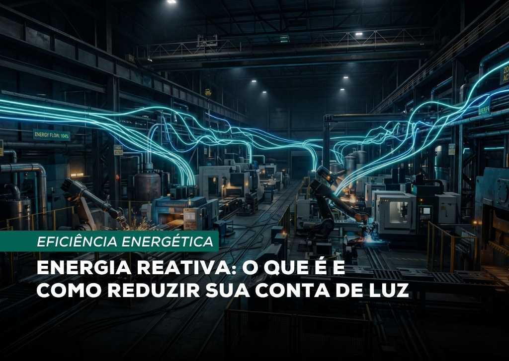 Energia reativa: o que é e como reduzir sua conta de luz