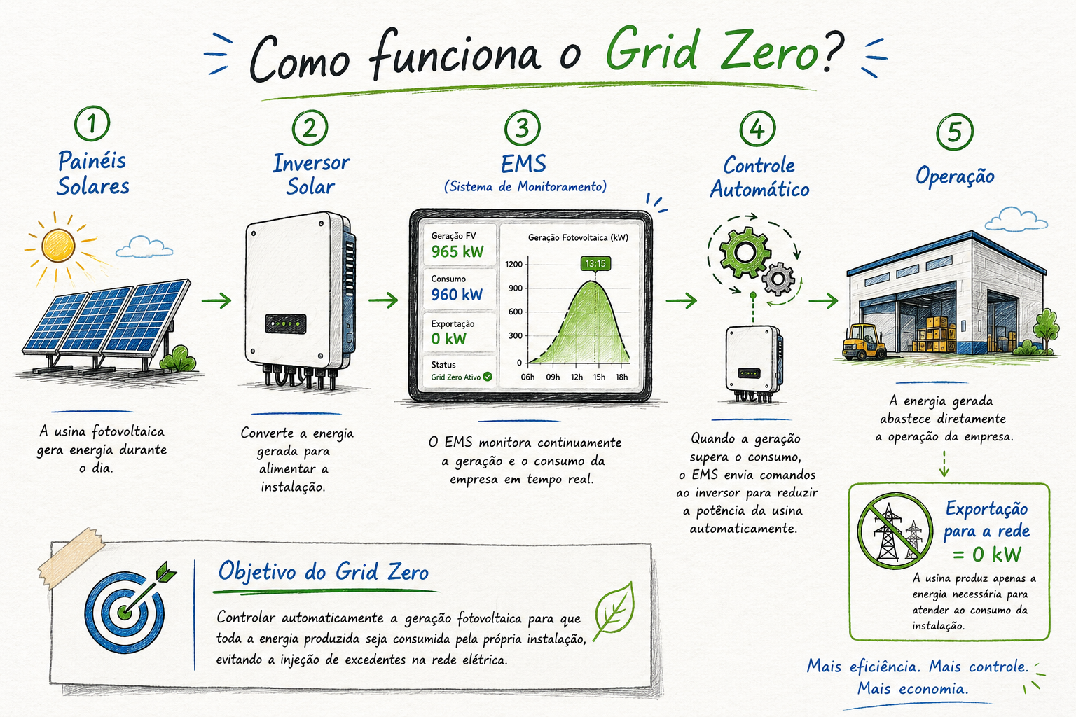 como funciona o grid zero