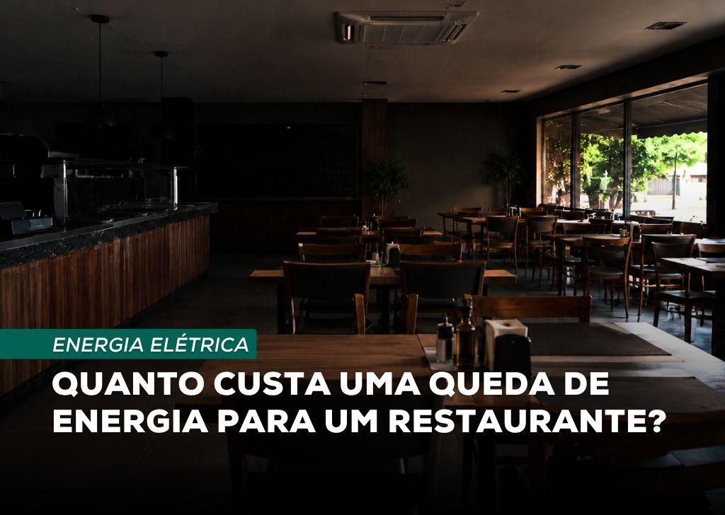queda de energia em restaurante