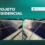 Energia Solar em Ribeirão Preto/SP. Projeto desenvolvido e realizado pela MABIN, com capacidade instalada de 9,675 kWp.